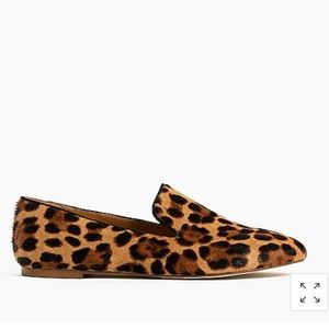 J Crew Leopard Loafers